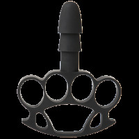 Тримач-кастет Doc Johnson з кріпленням Vac-U-Lock - Knuckle Up для іграшок