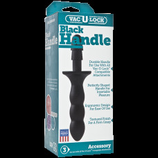 Держатель-рукоять Doc Johnson с креплением Vac-U-Lock - Black Handle для игрушек