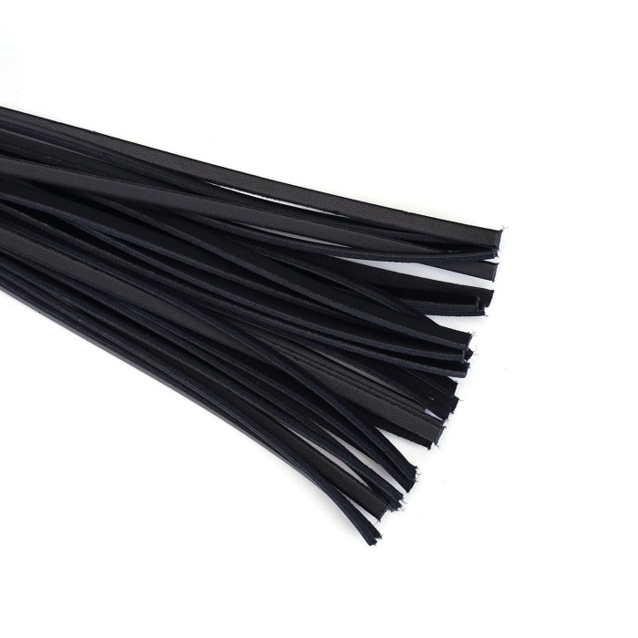 Флоггер Liebe Seele Wine Red Studded Flogger, натуральная кожа