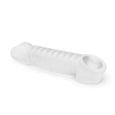 Насадка на член Boners Supporting Penis Sleeve, +5 см к длине, отверстие для яичек