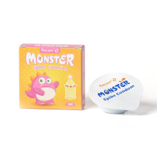 Насадка на член Recare Pink Monster Spike Condom (презерватив з кульками та вусиками)