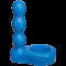 Насадка для двойного проникновения Doc Johnson The Double Dip 2 Blue, для пениса или игрушки