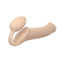 Безремінний страпон Strap-On-Me Flesh XL, повністю регульований, діаметр 4,5 см