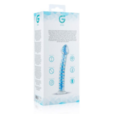 Скляний дилдо Gildo Glass Dildo No. 4, для точки G та простати