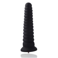 Анальный дилдо в форме башни для секс-машин Hismith Tower shape Anal Toy, система KlicLok