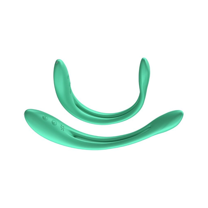 Универсальный гибкий вибратор для пар Satisfyer Elastic Game Light Green