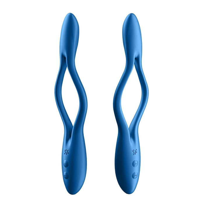 Универсальный гибкий вибратор для пар Satisfyer Elastic Game Dark Blue