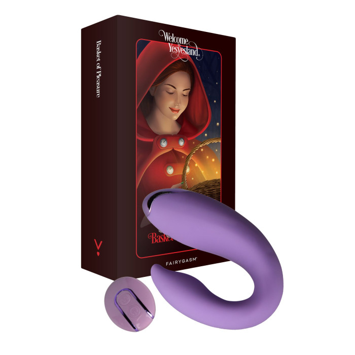Вібратор FairyGasm PleasureBerry violet