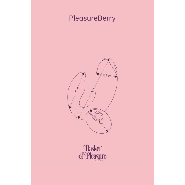 Вібратор FairyGasm PleasureBerry violet