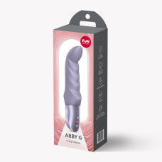 Вибратор для точки G Fun Factory Abby G Light Violet, 10 режимов работы, на батарейках