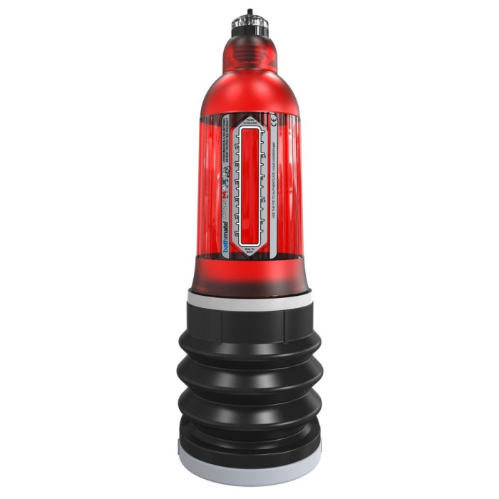 Гидропомпа Bathmate Hydromax 7 WideBoy Red, для члена длиной от 12,5 до 18 см, диаметр до 5,5 см