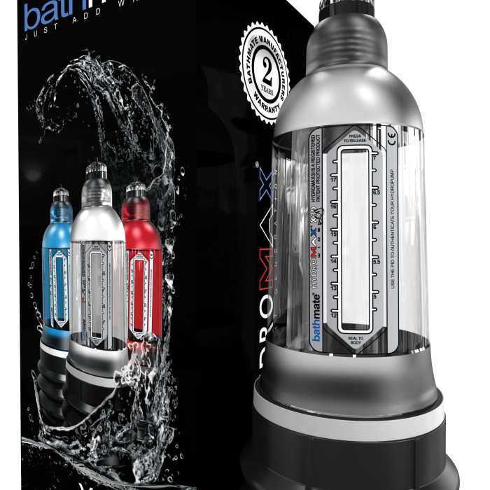 Гидропомпа Bathmate Hydromax 7 WideBoyClear, для члена длиной от 12,5 до 18 см, диаметр до 5,5 см
