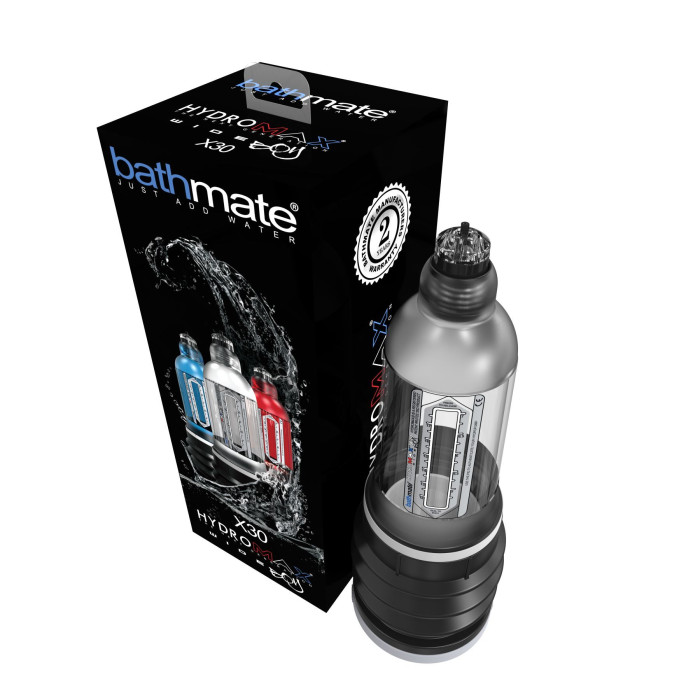 Гидропомпа Bathmate Hydromax 7 WideBoyClear, для члена длиной от 12,5 до 18 см, диаметр до 5,5 см