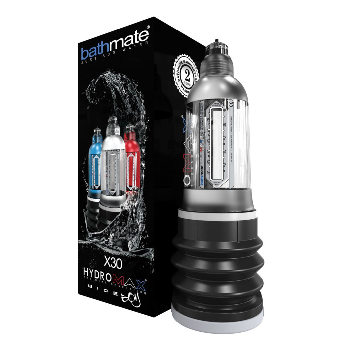 Гидропомпа Bathmate Hydromax 7 WideBoyClear, для члена длиной от 12,5 до 18 см, диаметр до 5,5 см