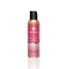 Массажное масло DONA Massage Oil - FLIRTY BLUSHING BERRY (110 мл) с феромонами и афродизиаками