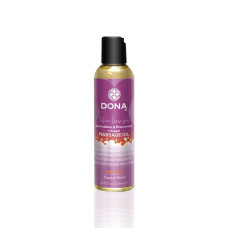 Массажное масло DONA Massage Oil - SASSY TROPICAL TEASE (110 мл) с феромонами и афродизиаками