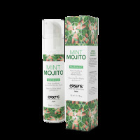 Масажна олія EXSENS Mojito 50мл розігрівальна, без цукру, без парабенів, їстівна