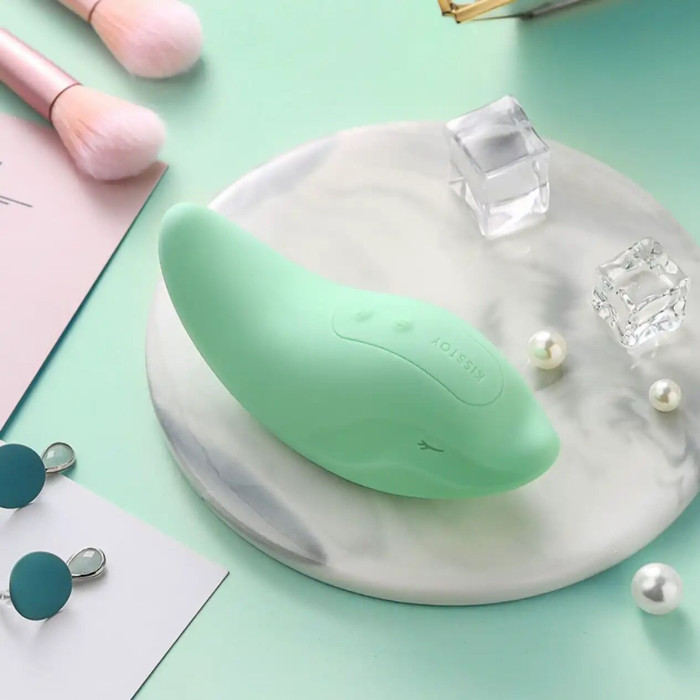 Вібратор та кліторальний стимулятор KISSTOY Heidi Green