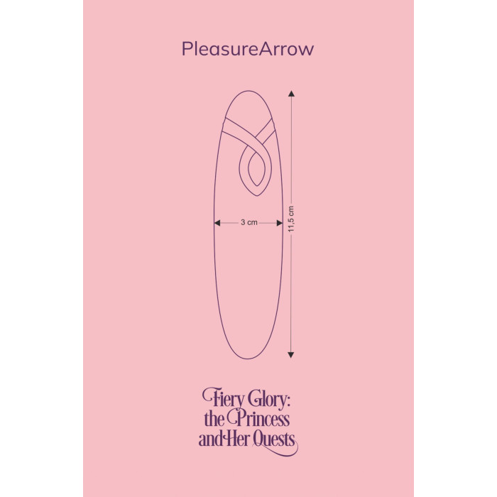 Міні-вібратор FairyGasm PleasureArrow green
