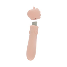 Вібратор-єдиноріжка Unihorn USB Bullet - Heart Throb, віброкуля, USB-зарядка