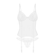 Корсет Obsessive Alissium corset & thong M/L