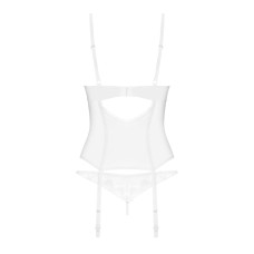 Корсет Obsessive Alissium corset & thong M/L