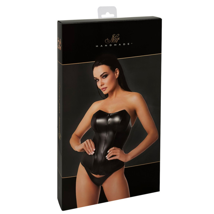 Корсет Noir Handmade F334 Powerwetlook corset - 5XL