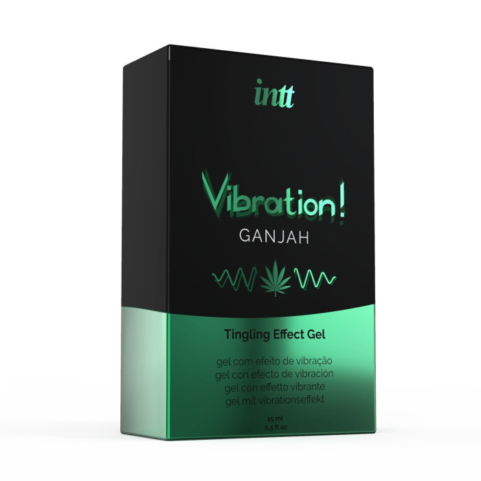 Жидкий вибратор Intt Vibration Ganjah (15 мл) (без упаковки!!!)