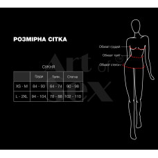 Лакированное платье на шнуровке Art of Sex - Demi, цвет черный с эффектом голограммы, L-2XL