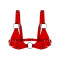 Лиф классический Feral Feelings - Bikini Top Red Trasparent