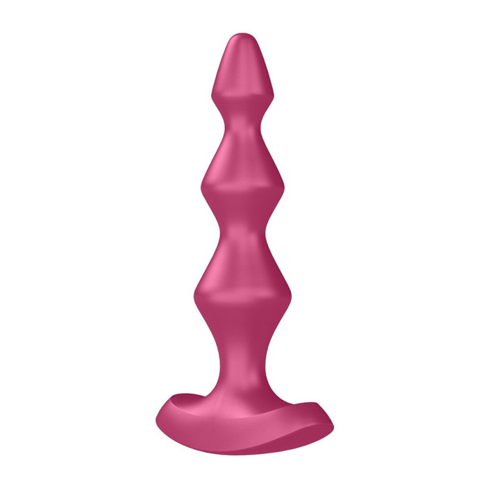 Анальний стимулятор-намистини з двома моторами Satisfyer Lolli-Plug 1 Berry