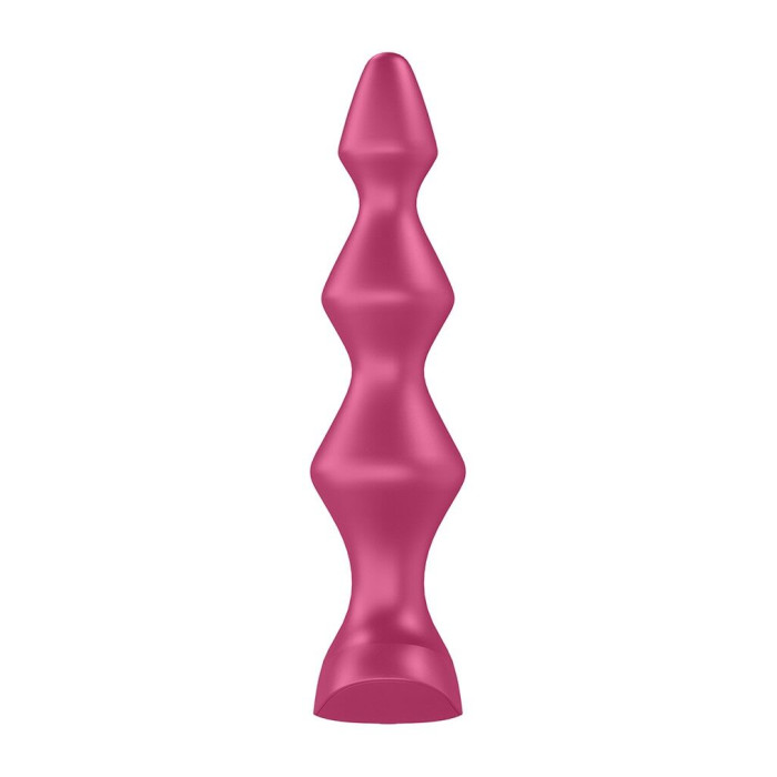 Анальний стимулятор-намистини з двома моторами Satisfyer Lolli-Plug 1 Berry