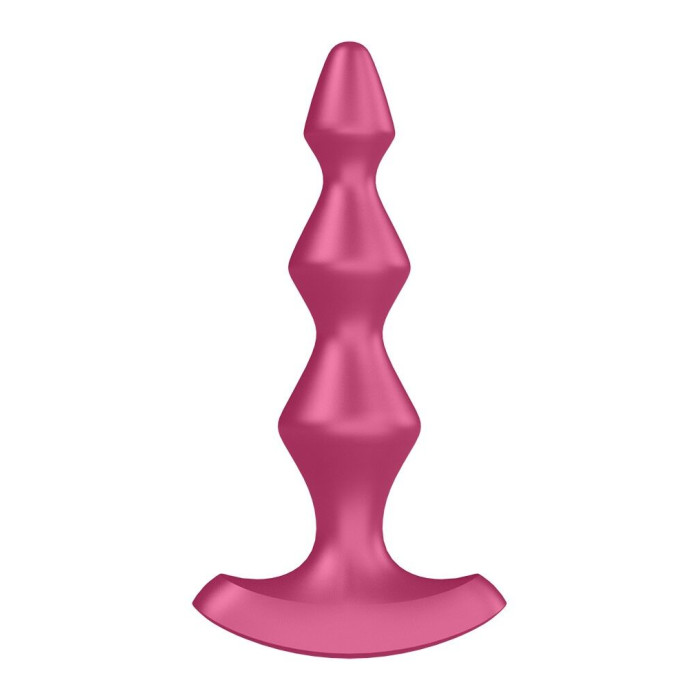 Анальний стимулятор-намистини з двома моторами Satisfyer Lolli-Plug 1 Berry