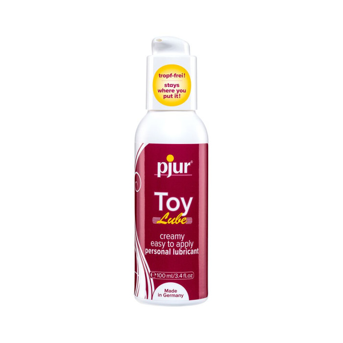 Крем-лубрикант pjur Toy Lube 100 мл, водно-силиконовый, долгое скольжение, подходит для секс-игрушек