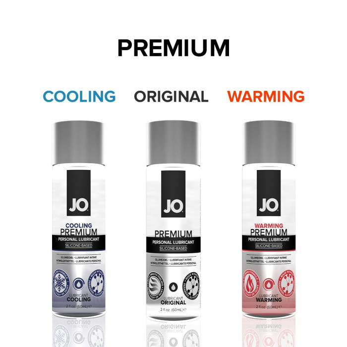 Охлаждающий лубрикант на силиконовой основе JO PREMIUM — COOLING (60 мл)
