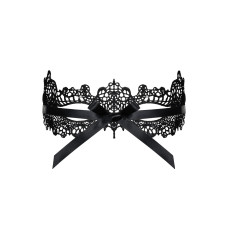 Мереживна маска Obsessive A701 mask, єдиний розмір, чорна