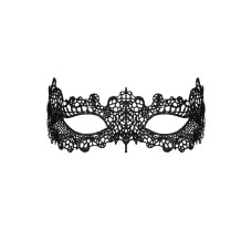 Мереживна маска Obsessive A701 mask, єдиний розмір, чорна