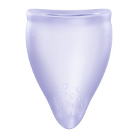 Менструальная чаша Fun Factory FUN CUP SIZE B Purple, многоразовая, диаметр 4,3 см, объем 30 мл