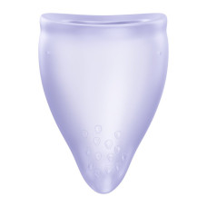 Менструальна чаша Fun Factory FUN CUP SIZE B Purple, багаторазова, діаметр 4,3 см, об’єм 30 мл