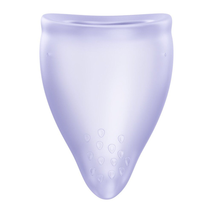 Менструальна чаша Fun Factory FUN CUP SIZE B Purple, багаторазова, діаметр 4,3 см, об’єм 30 мл