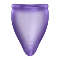 Менструальная чаша Fun Factory FUN CUP SIZE B Black Currant, многоразовая, диаметр 4,3 см, объем 30 мл