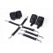 Набір для БДСМ 3 в 1 Feral Feelings BDSM Kit 3 Black, black, наручники, поножі, хрестовина