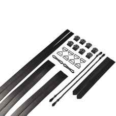 Набор для бондажа LOCKINK 8-Bondage-Straps Restraint Set, черный 8 ремней из натуральной кожи