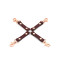 Кожаная крестовина Liebe Seele Wine Red Hogtie