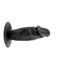 Фалоімітатор Real Body — Real Tim Black, TPE, діаметр 3,4 см