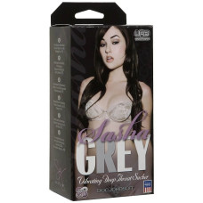 Вібромастурбатор ротик Doc Johnson Sasha Grey - Ultraskyn Vibrating Deep Throat Sucker