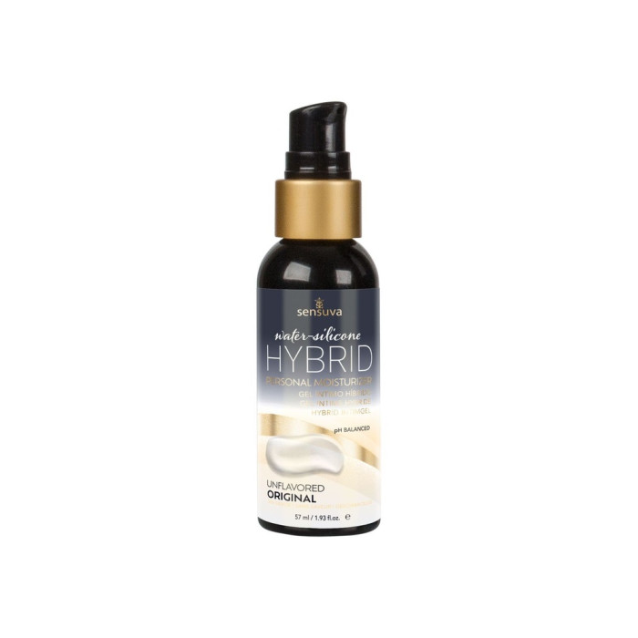 Смазка водно-силиконовая Sensuva Hybrid Formula (57 мл) без сахара, подходит для оральных ласк
