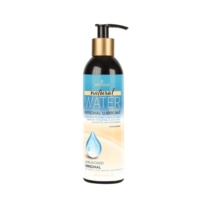 Лубрикант на водній основі Sensuva Natural Water-Based (125 мл), без гліцерину та парабенів
