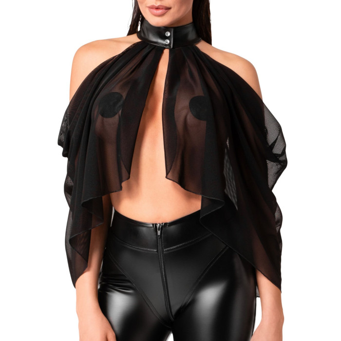 Болеро Noir Handmade F349 Tulle bolero - 4XL
