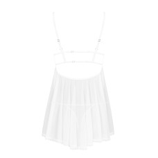Пеньюар и трусики Obsessive Heavenlly babydoll & thong XS/S